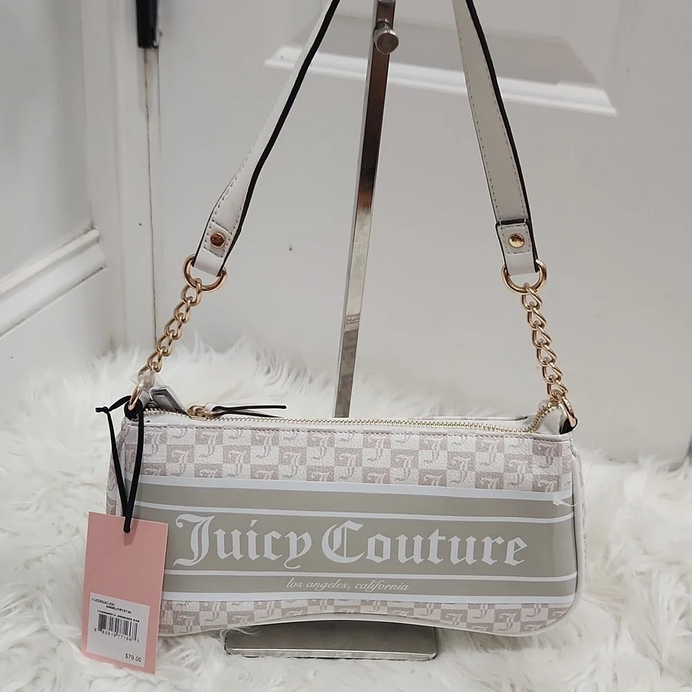 🤍▪️Juicy Couture ▪️Angel/ Crystal Fashionista shoulder Bag